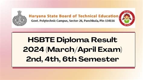 hsbte old result 2nd year